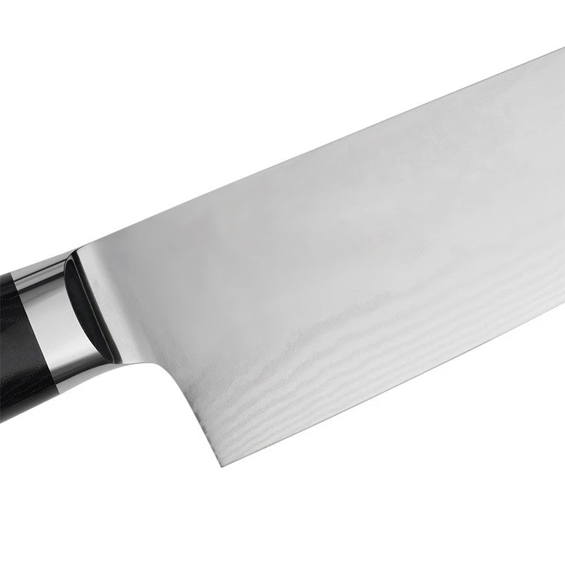 Cutit Bucatar Profesional Teesa TSA0196, Otel Damasc VG10, Lama 20 cm, Chef Knife Premium
