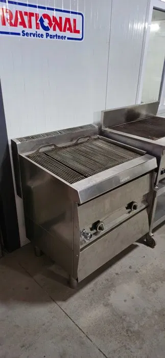 Grill profesional pe gaz pentru restaurant hotel catering fast food si bucatarii HoReCa - Imagine 2