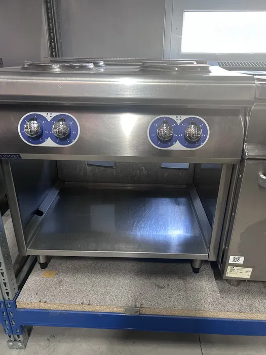Plita electrica profesionala cu 4 ochiuri pentru restaurant cantina catering si HoReCa - Imagine 3