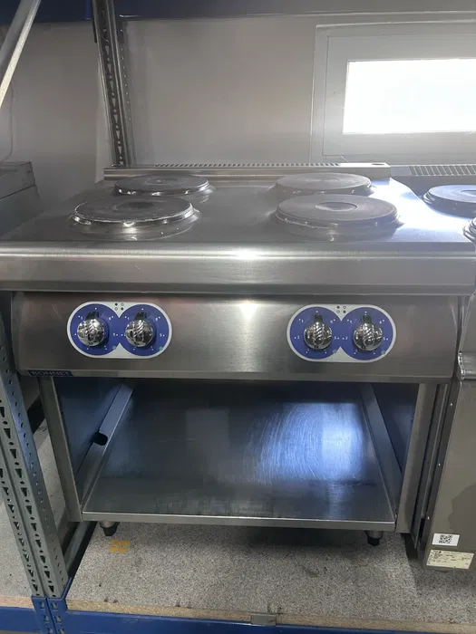 Plita electrica profesionala cu 4 ochiuri pentru restaurant cantina catering si HoReCa - Imagine 5