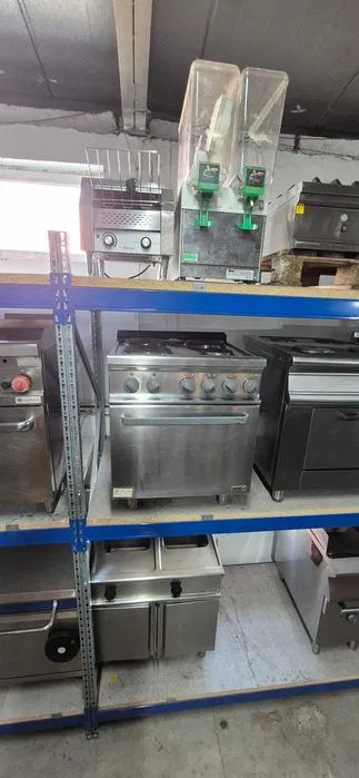 Plita Electrica Profesionala FAGOR cu 4 Ochiuri si Cuptor Electric 400V | Aragaz Electric HoReCa SH - Imagine 3