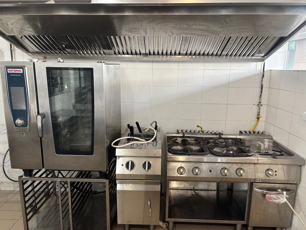 Echipamente HoReCa Profesionale Second Hand - Cuptor Rational, Blast Chiller, Frigidere Inox, Mese Reci, Friteuza si Utilaje Restaurant - Imagine 3