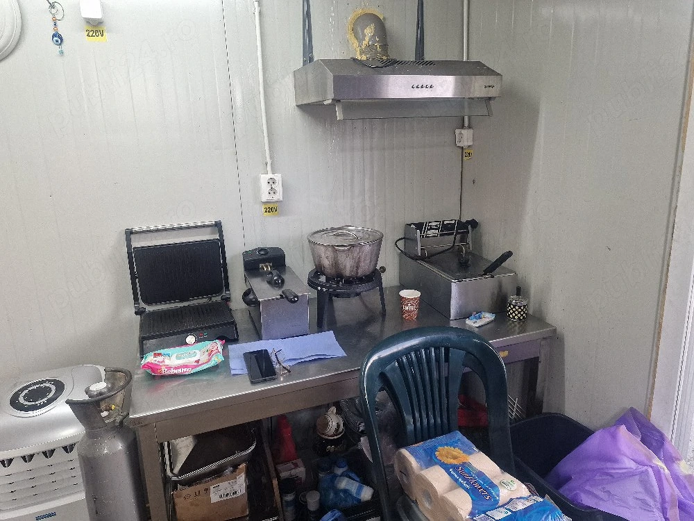 Fast Food complet utilat de vanzare in Giurgiu – zona Vama Giurgiu-Ruse, terase si echipamente HoReCa - Imagine 2