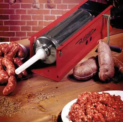 Masina profesionala de umplut carnati REBER – inox alimentar – 5 kg / 8 kg – Timisoara
