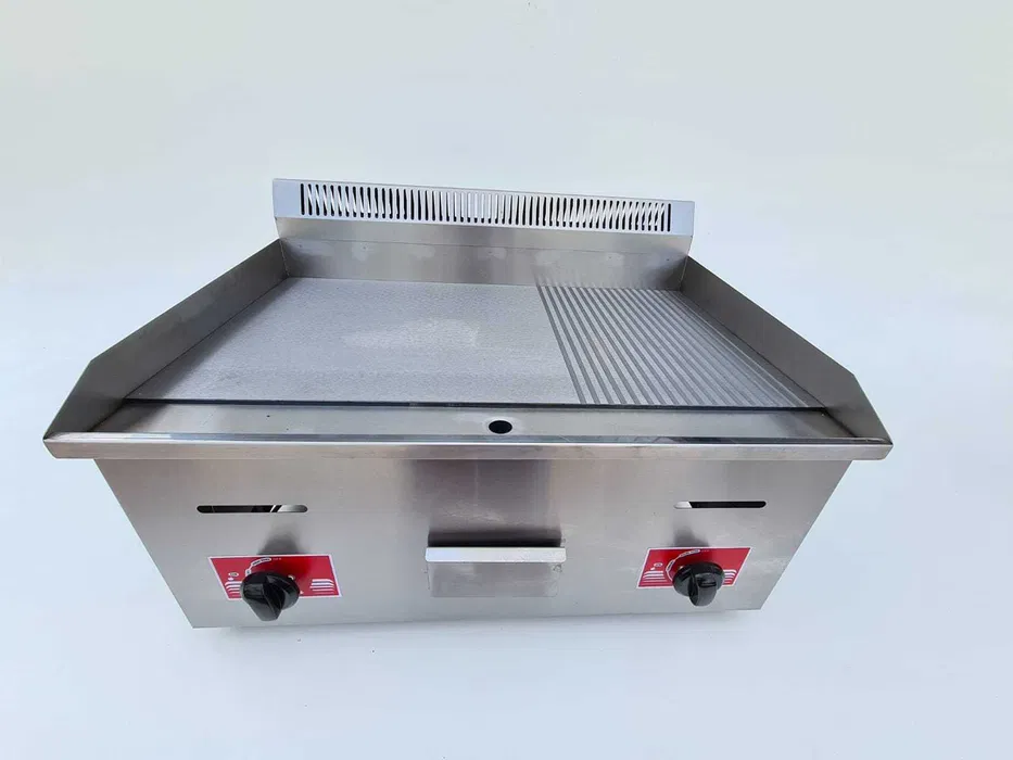 Plita Grill Profesionala Gaz GPL Neteda si Striata 73 cm – HoReCa - Imagine 2