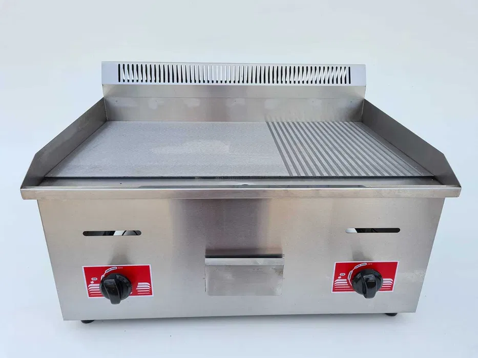 Plita Grill Profesionala Gaz GPL Neteda si Striata 73 cm – HoReCa - Imagine 3