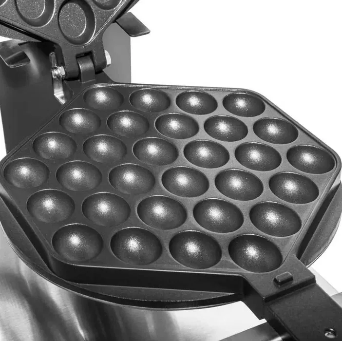Aparat Bubble Waffle Profesional Electric 220V sau Gaz – Nou HoReCa - Imagine 4