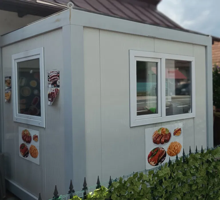 Container modular 3 x 2,4 m pentru fast food / punct vanzare – utilat, Valcea - Imagine 4