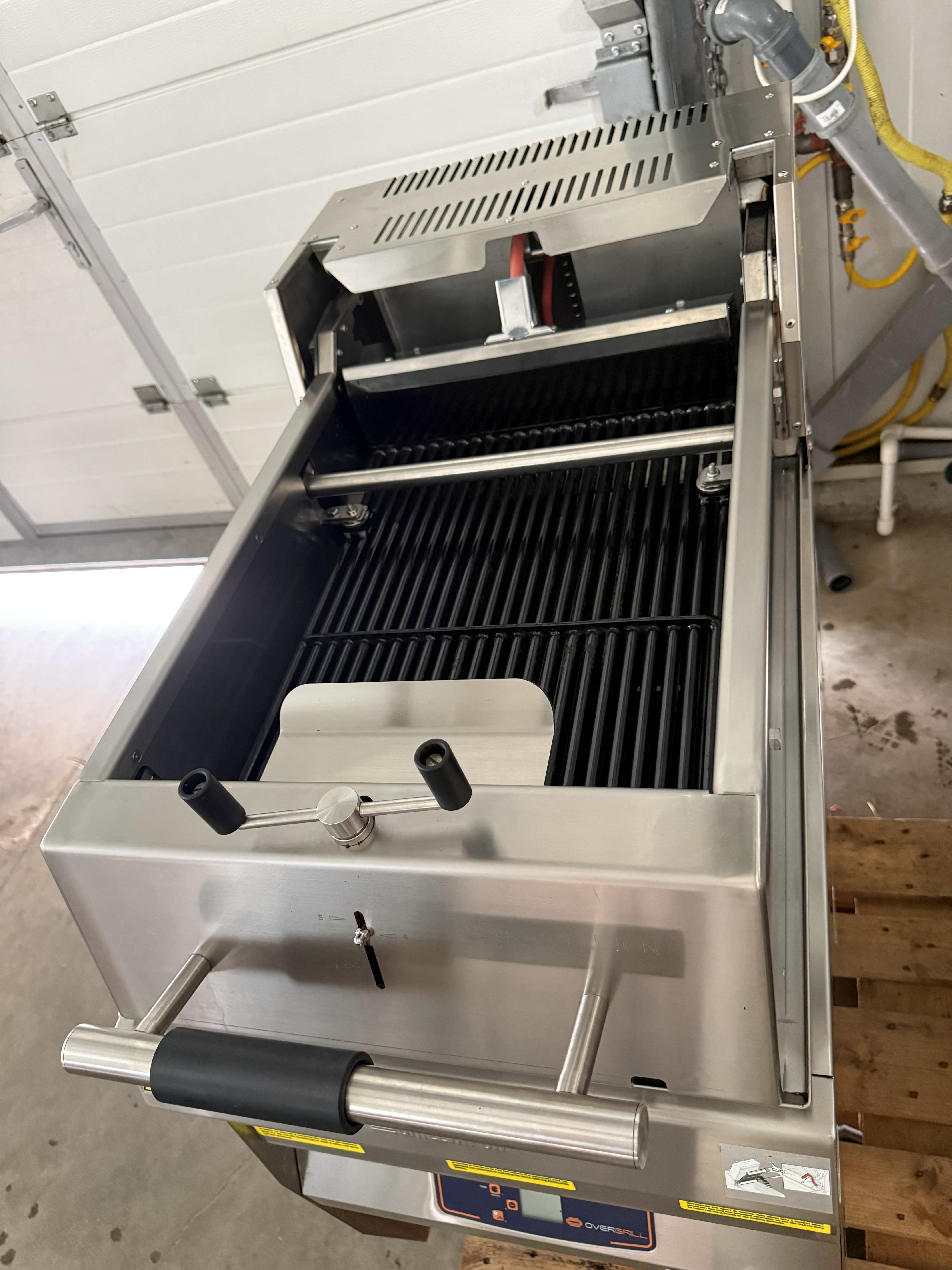 Grătar electric profesional ARRIS / Fry Top / Overgrill automat, 9 kW- NOU - folosit doar pentru testare - Imagine 2