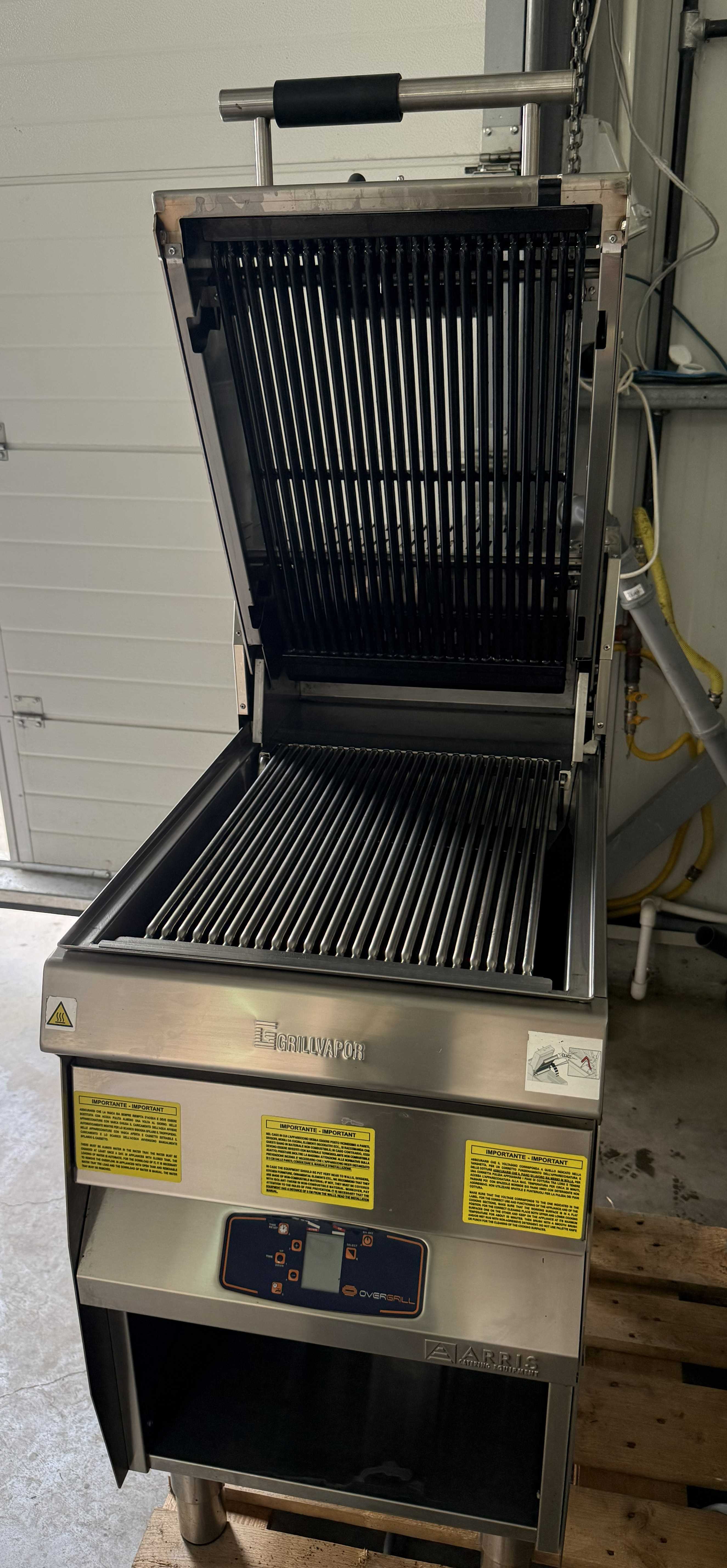 Grătar electric profesional ARRIS / Fry Top / Overgrill automat, 9 kW- NOU - folosit doar pentru testare - Imagine 3