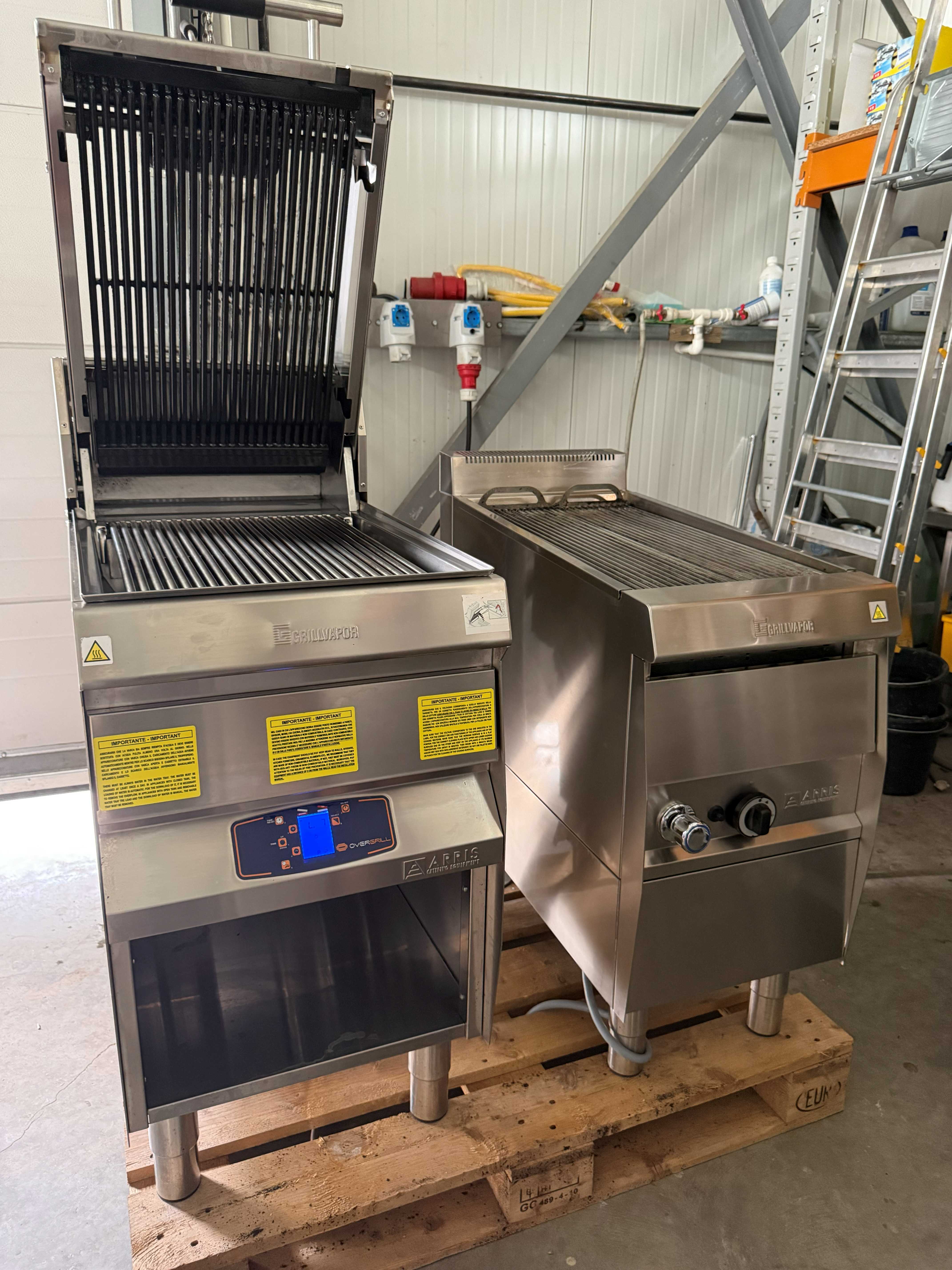 Grătar electric profesional ARRIS / Fry Top / Overgrill automat, 9 kW- NOU - folosit doar pentru testare - Imagine 7