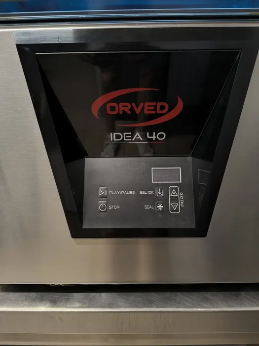 Masina profesionala de vidat cu camera ORVED IDEA 40 – echipament HoReCa Italia