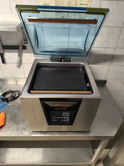 Masina profesionala de vidat cu camera ORVED IDEA 40 – echipament HoReCa Italia - Imagine 3