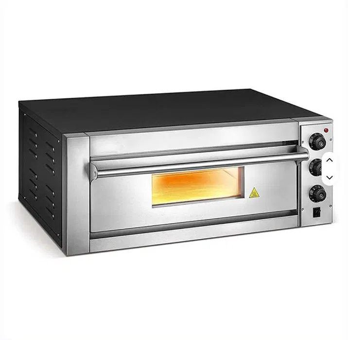 Cuptor pizza profesional electric 220V 3000W – 350°C, inox, pizzerie fast-food