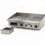 Grill profesional electric 400V 4.4 kW – placa neteda/striata inox – HoReCa