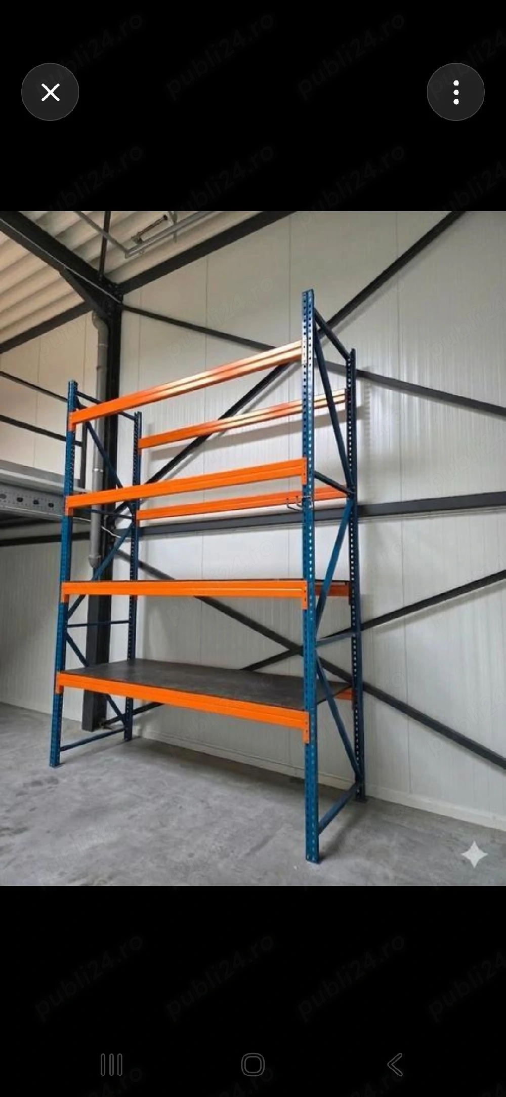 Rafturi metalice industriale pentru depozitare HoReCa – stoc mare