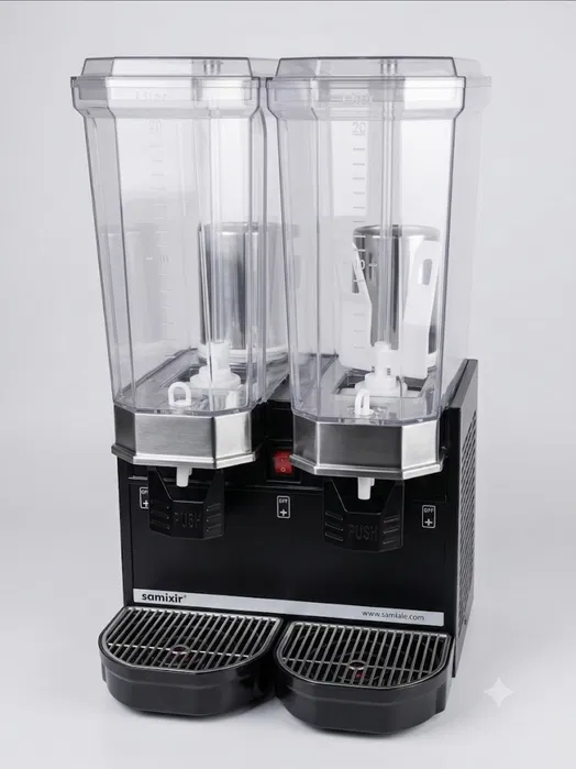 Dispenser bauturi reci si granita cu 2 cuve – aparat profesional HoReCa