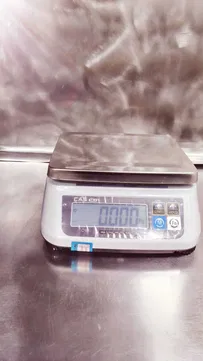 Cantar profesional CAS SWII 3/6 kg, precizie 1/2 g, verificare metrologica pana in 2028
