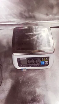 Cantar profesional CAS SWII 3/6 kg, precizie 1/2 g, verificare metrologica pana in 2028 - Imagine 5