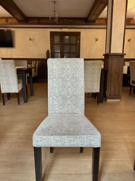 Scaune Restaurant HoReCa din Lemn Masiv Tapițate – Cafenea, Bar - Imagine 2