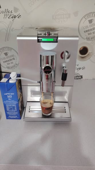 Espressor automat Jura ENA 9 – cafea boabe si macinata, Espresso, Cappuccino, Latte Macchiato