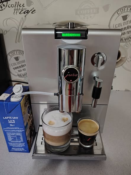 Espressor automat Jura ENA 9 – cafea boabe si macinata, Espresso, Cappuccino, Latte Macchiato - Imagine 2
