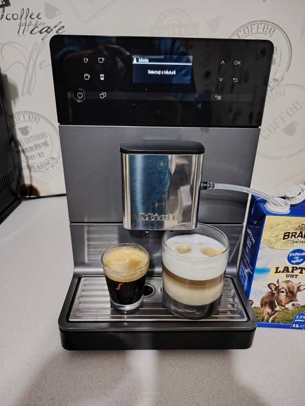 Espressor automat Miele CM5500 – cafea boabe si macinata, Espresso, Cappuccino, Latte Macchiato