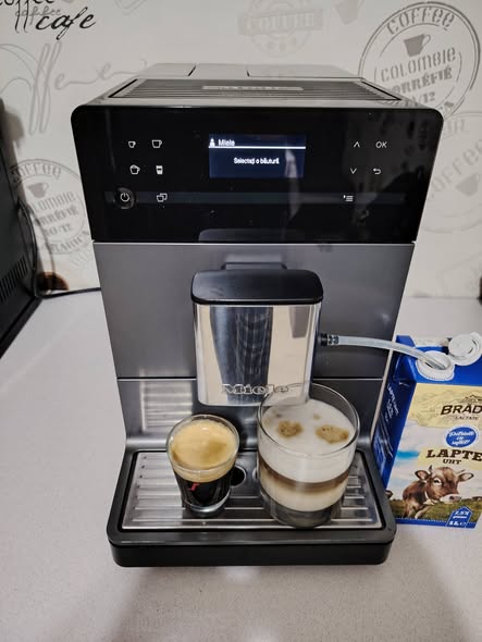 Espressor automat Miele CM5500 – cafea boabe si macinata, Espresso, Cappuccino, Latte Macchiato - Imagine 4