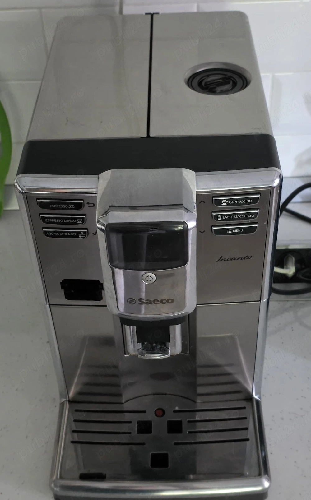 Espressor automat Saeco Incanto cu rasnita ceramica, 15 bar, cappuccino – Timisoara