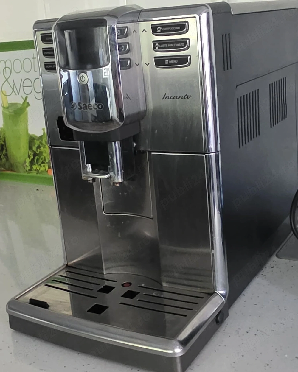 Espressor automat Saeco Incanto cu rasnita ceramica, 15 bar, cappuccino – Timisoara - Imagine 2