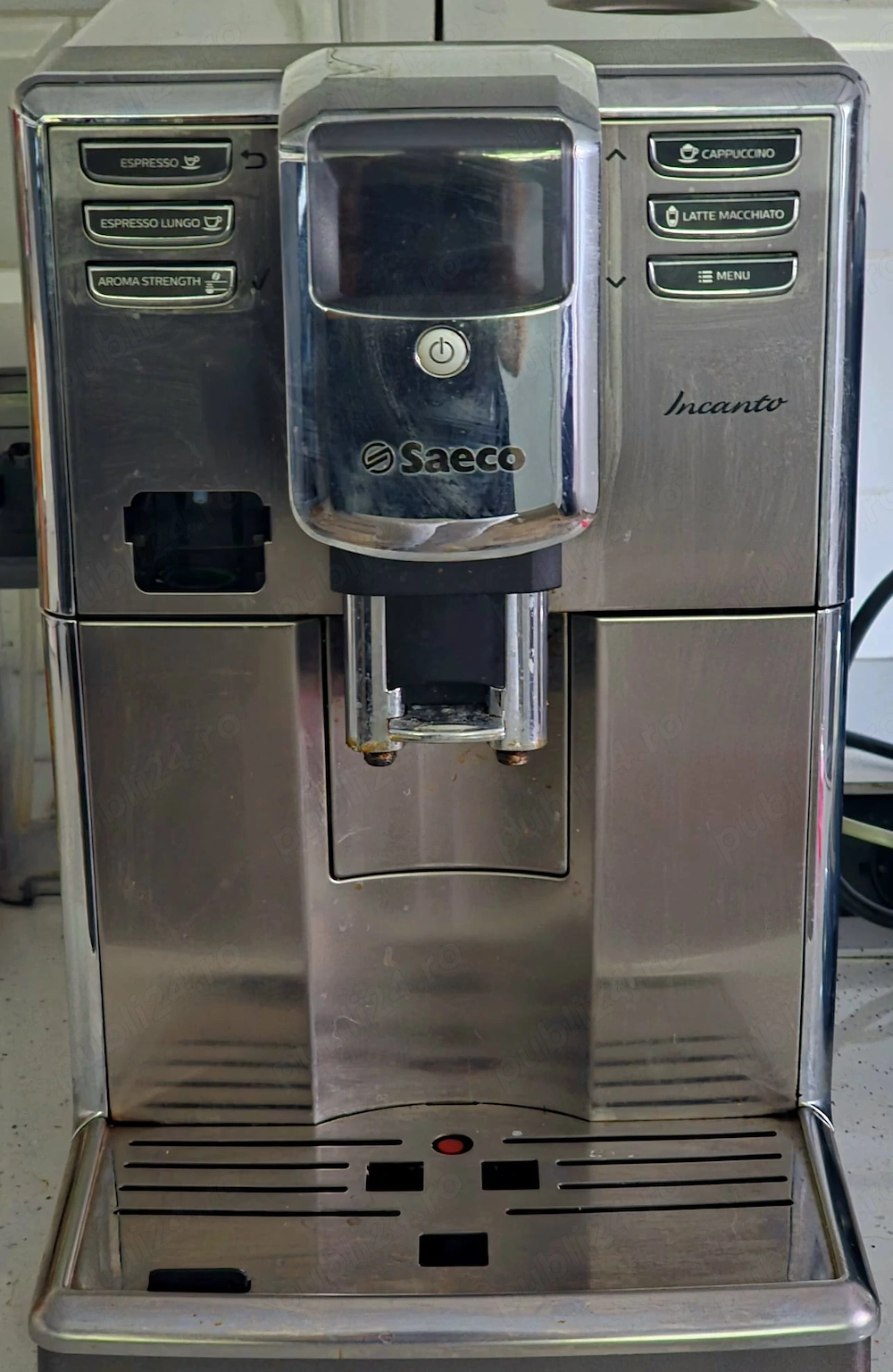 Espressor automat Saeco Incanto cu rasnita ceramica, 15 bar, cappuccino – Timisoara - Imagine 3