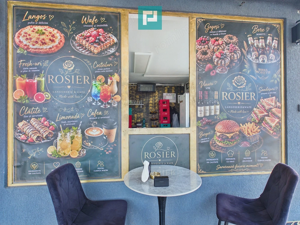 Afacere HoReCa la cheie de vanzare in Arad – Langoserie, Fast Food si Cafenea cu terasa - Imagine 3