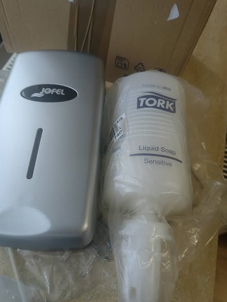 Set 3 dispensere sanitare profesionale JOFEL noi – HoReCa - Imagine 3