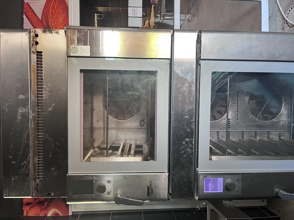 Cuptor profesional patiserie cu 2 vetre independente, 10 tavi 60x40, trifazat - Imagine 2