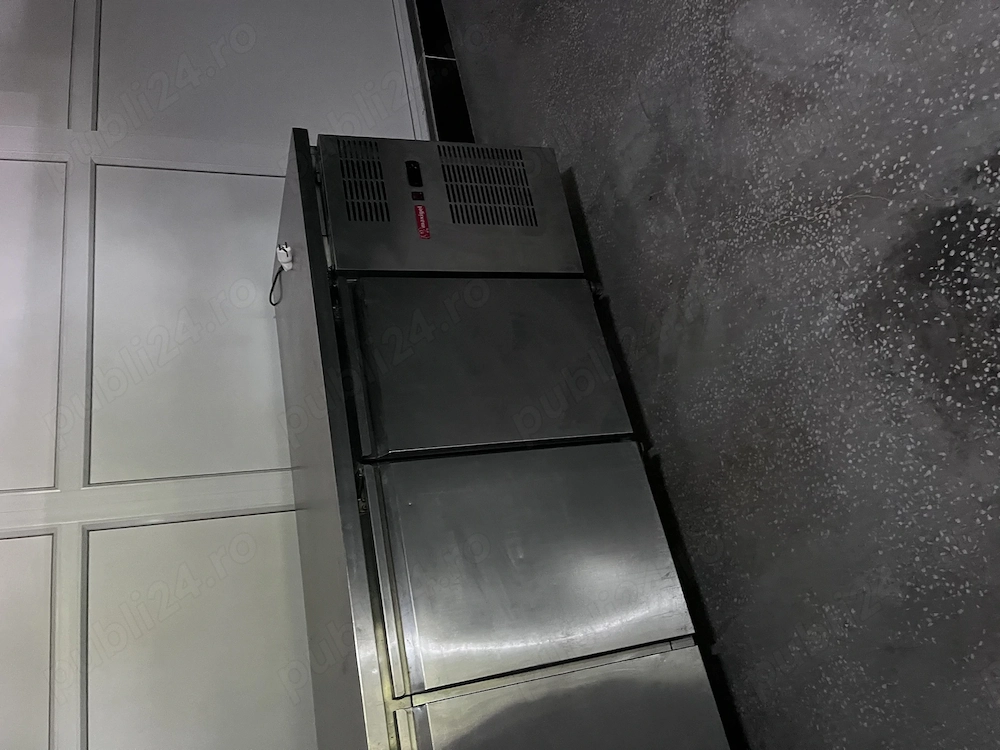 Dulap frigorific profesional inox cu 3 usi, frigider vertical HoReCa