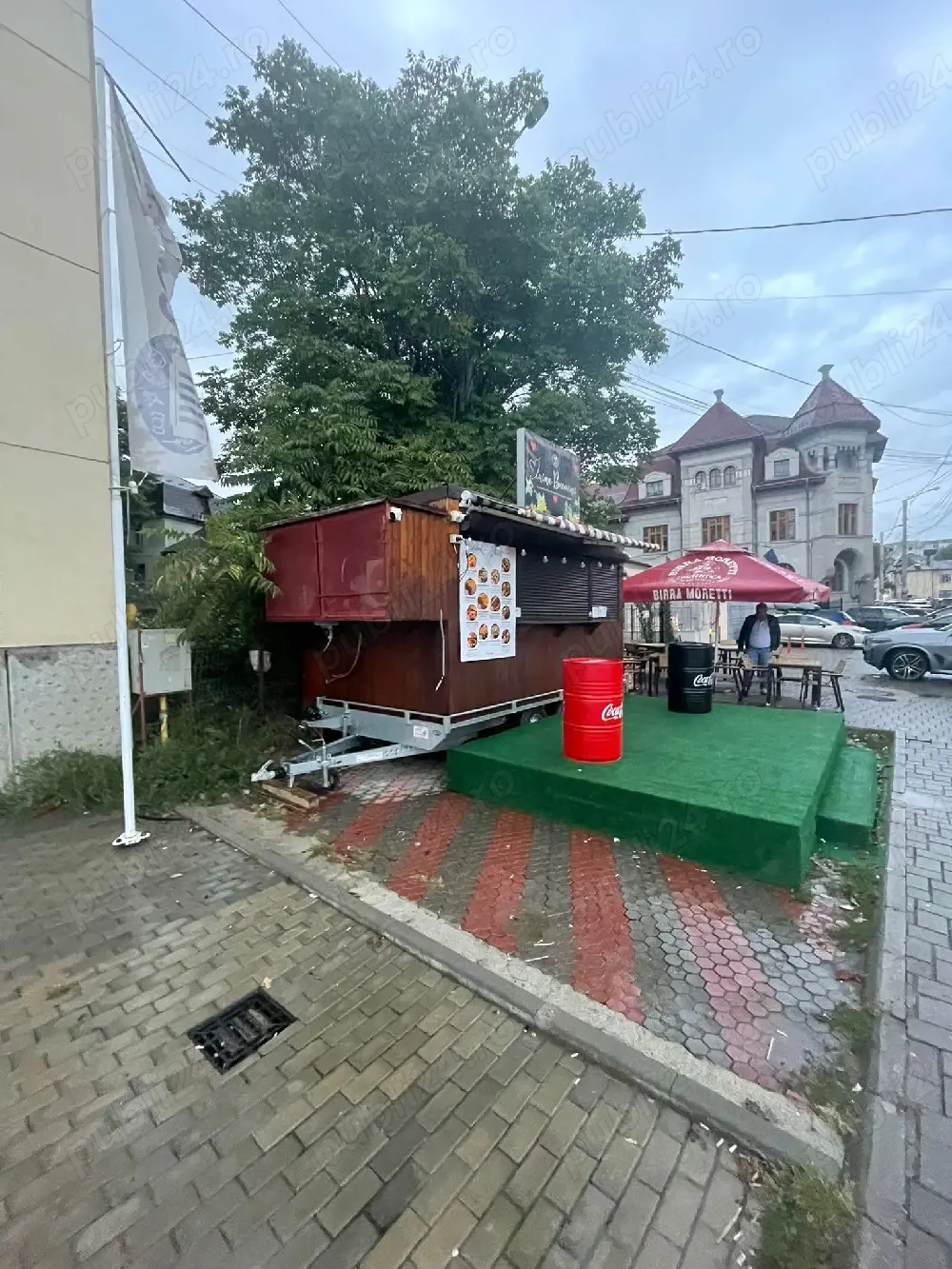 Rulota restaurant street food complet echipata – 5 m – Bacau - Imagine 2