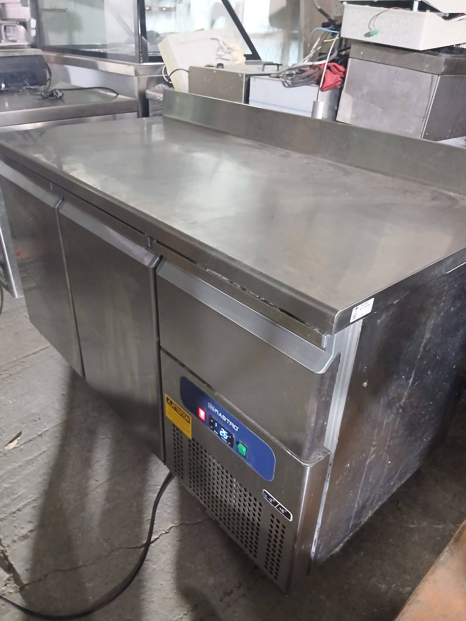 Masa rece frigorifica profesionala inox 140 cm – 2 usi + sertar frigorific HoReCa