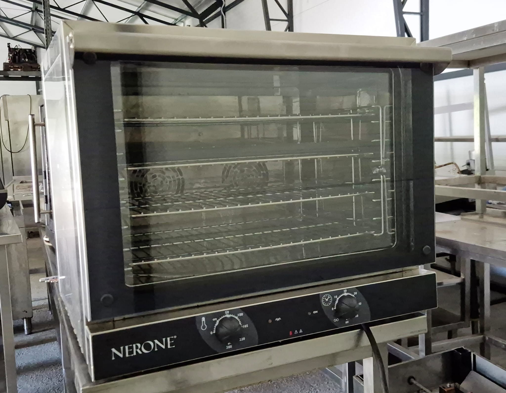 Cuptor electric profesional Nerone 4 tavi GN 1/1 – convectie, 220V, 2 ventilatoare