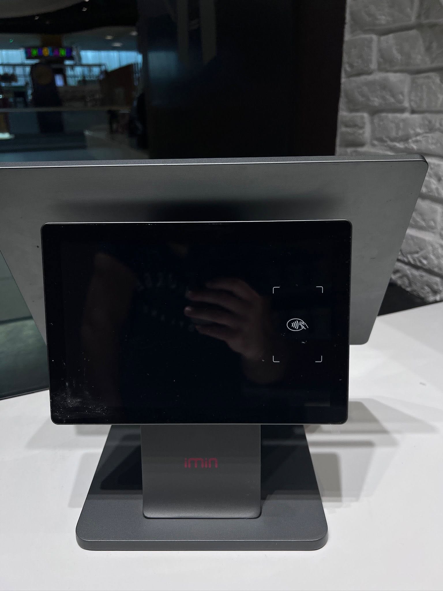 Sistem POS iMin touchscreen cu display client NFC – restaurant, bar, cafenea - Imagine 2