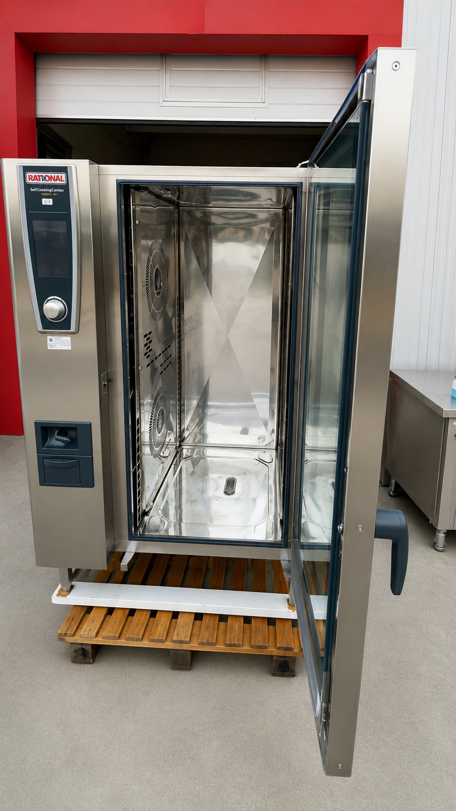 Cuptor gastronomic Rational White Efficiency SCC WE 202G GAZ , 40 tavi GN1/1 ca nou !! - Imagine 3