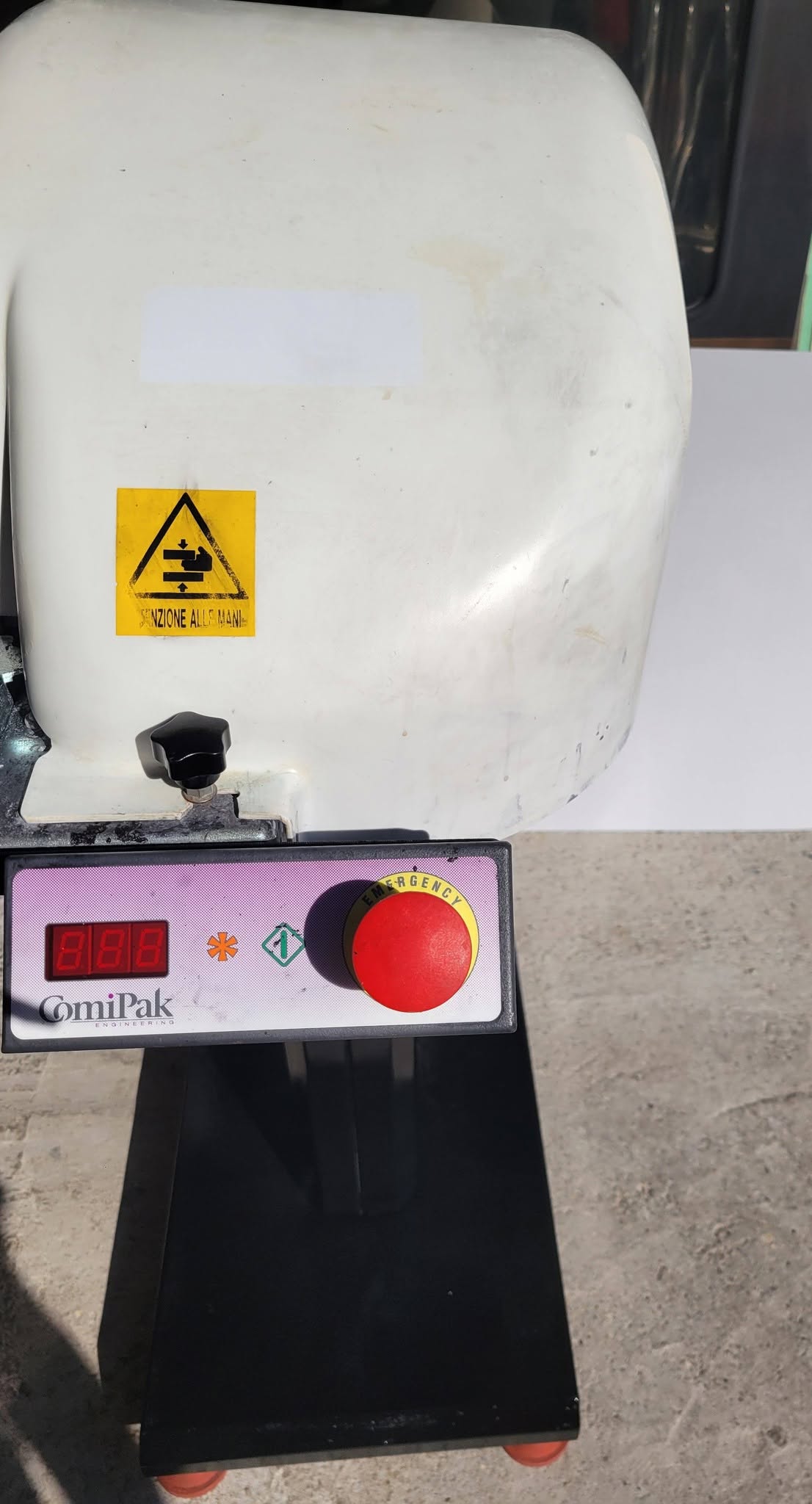 Masina profesionala de sigilat pungi cu imprimare data expirare si lot - 230V