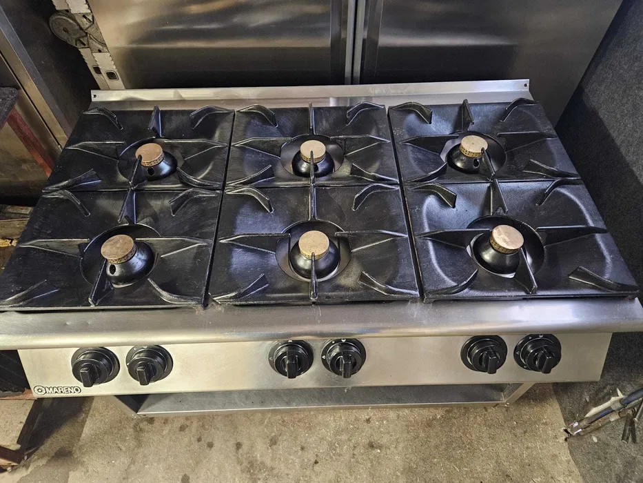 Aragaz profesional MARENO 6 ochiuri pe gaz – Linia 700 – SH cu garantie