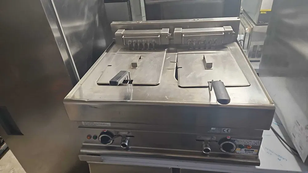 Friteuza profesionala dubla Bertos SH – 2 cuve inox HoReCa