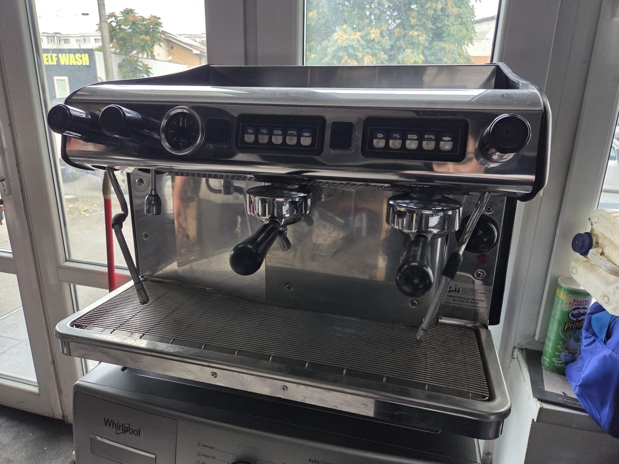 Espressor profesional Expobar Crem MA-C-2GR (2 grupuri, boiler 11.5L, 3050W) horeca - Imagine 2