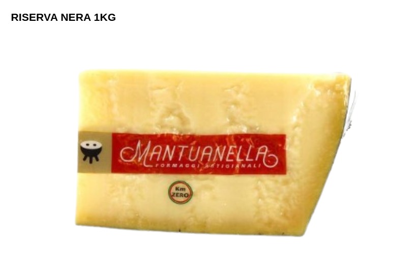 Branza Riserva Nera Mantuanella 1kg - Branza Italiana Maturata pentru HoReCa