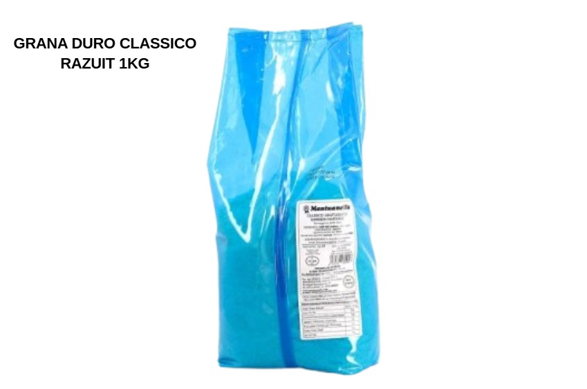 Grana Duro Classico Razuit Mantuanella 1KG - Branza Italiana Rasa pentru Pizza, Paste si HoReCa