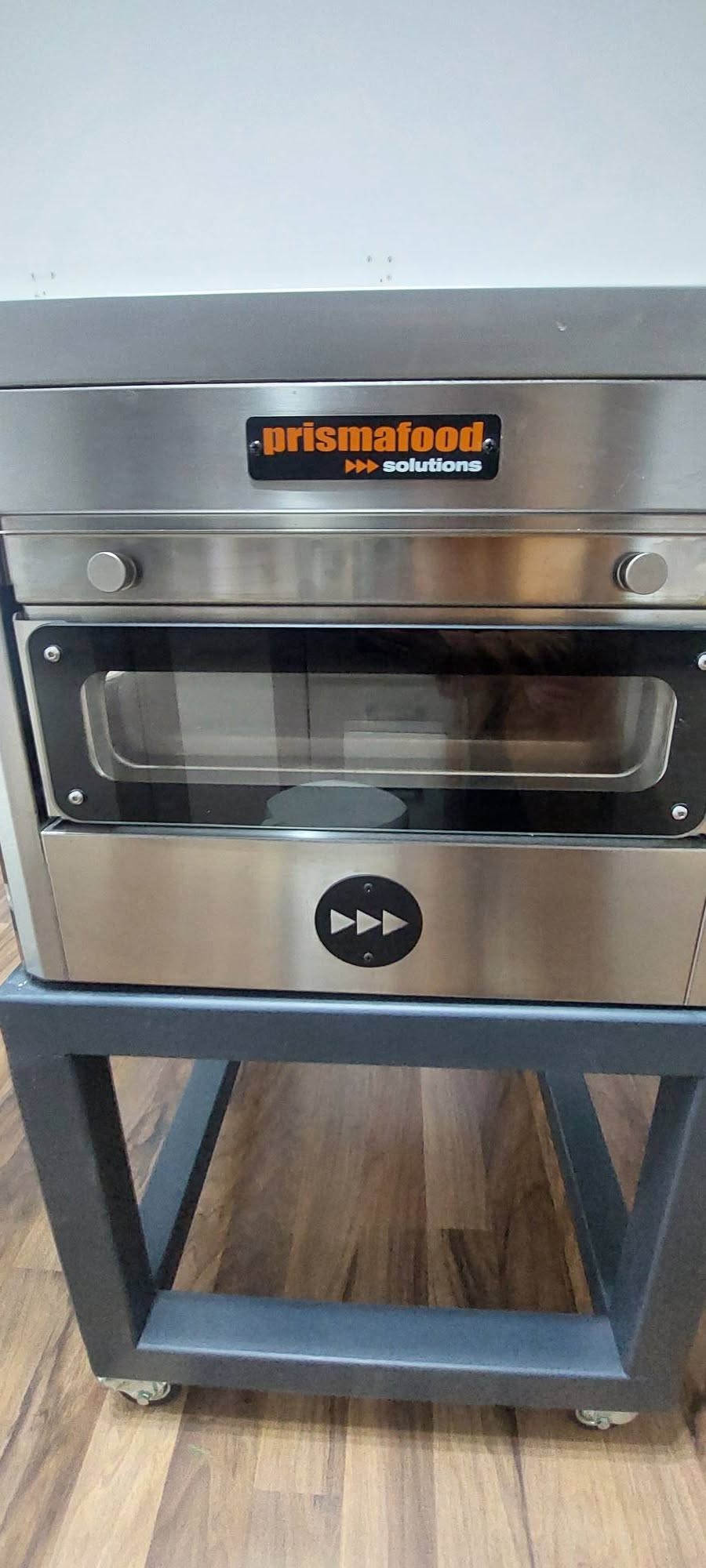 Cuptor Pizza Profesional Trifazic cu Banda Prismafood C40 – 380V, 7.8 kW, Digital, cu Suport