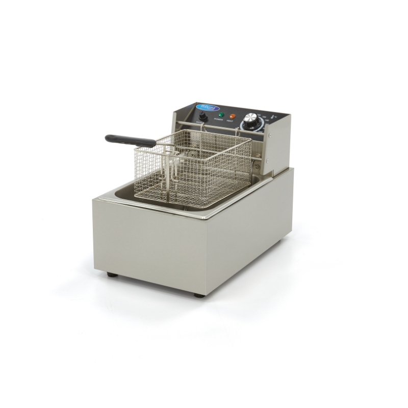 Friteuza Electrica cu 1 Cos | 6 litri – Maxima – Profesionala HoReCa Restaurant Fast Food