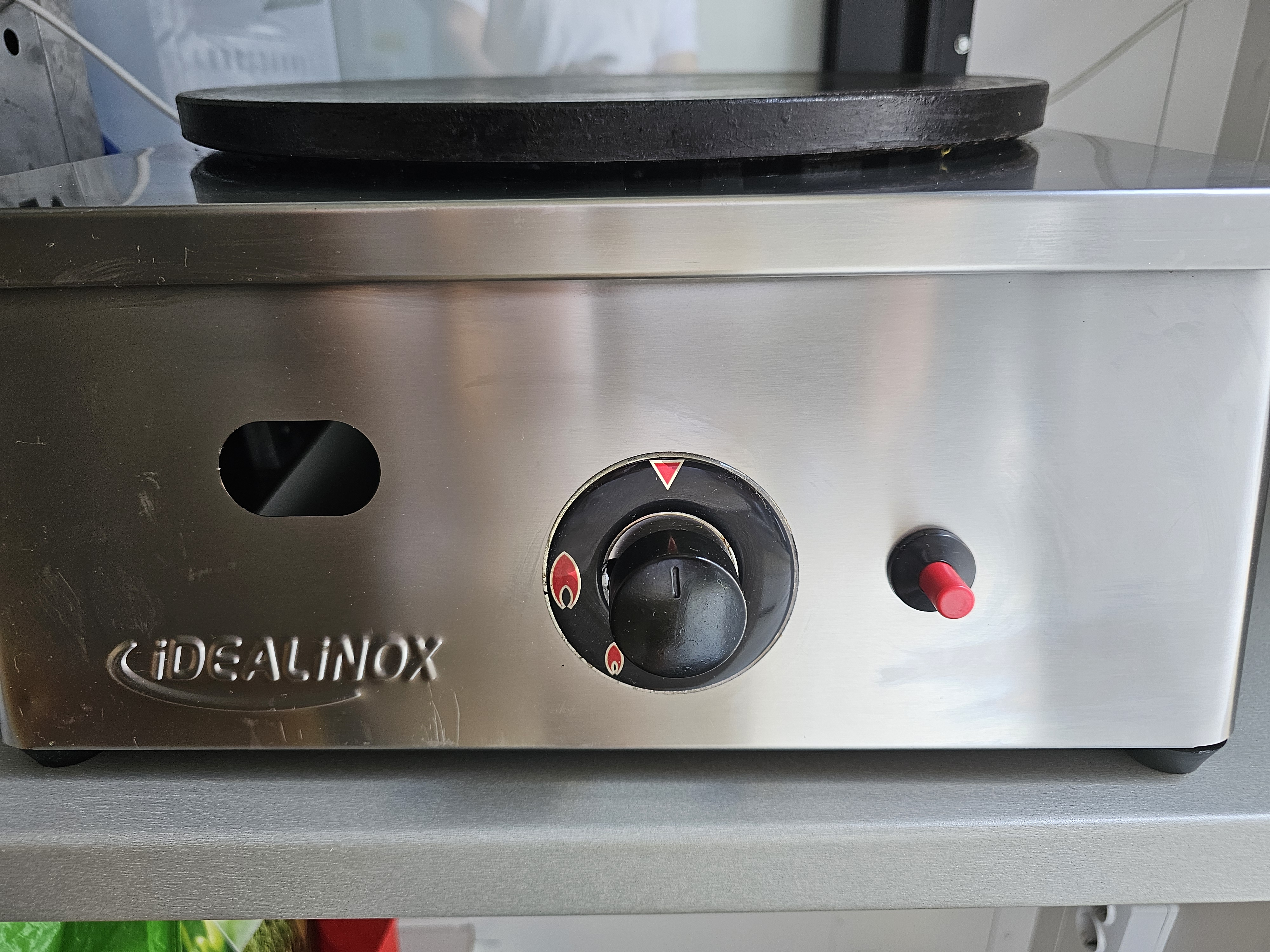 Crepieră pe gaz/ Grill pe gaz ideal inox Profesional HoReCa – Clătite, Fast Food, Restaurant - Imagine 2
