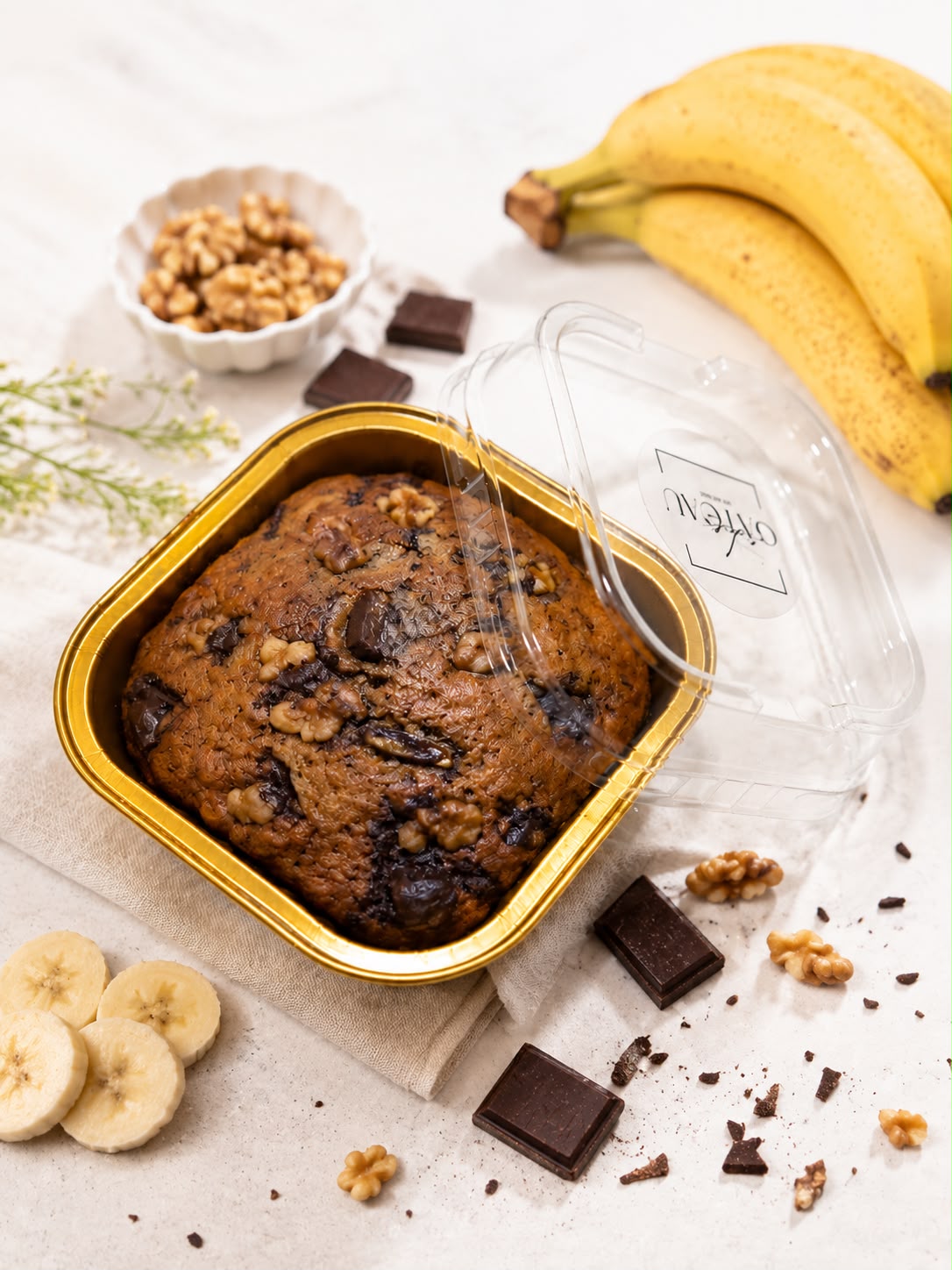Banana Bread Artizanal 120g pentru Cafenele si HoReCa – Le Gateau by Melissa